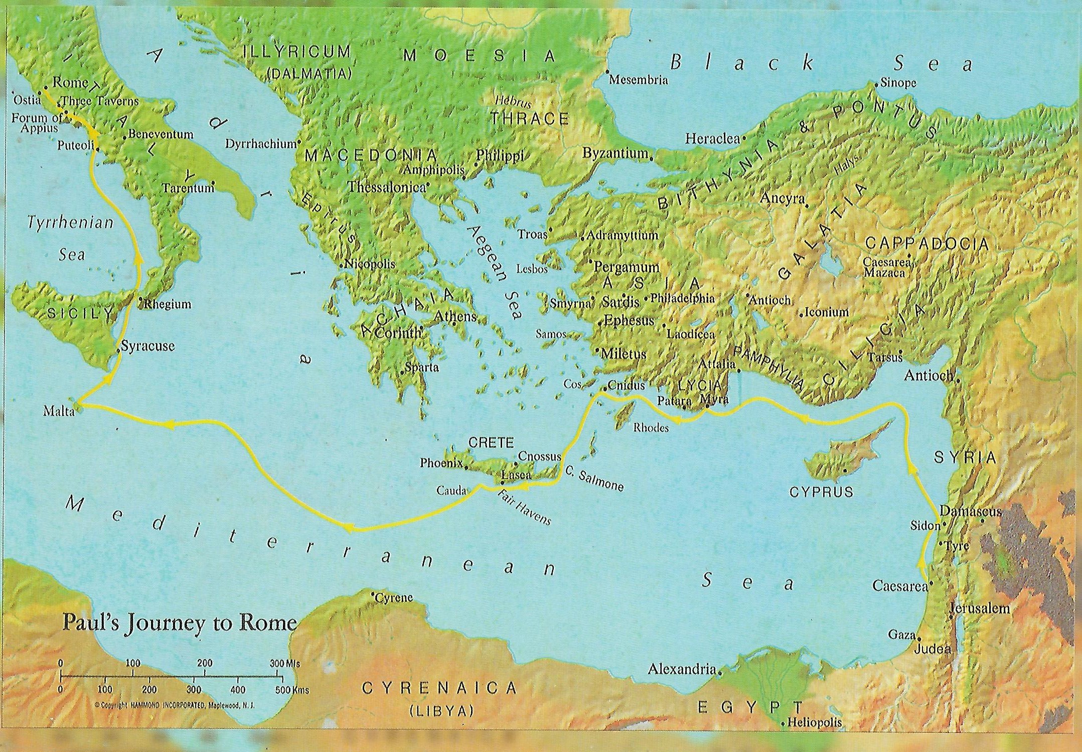 Paul's Journey to Rome