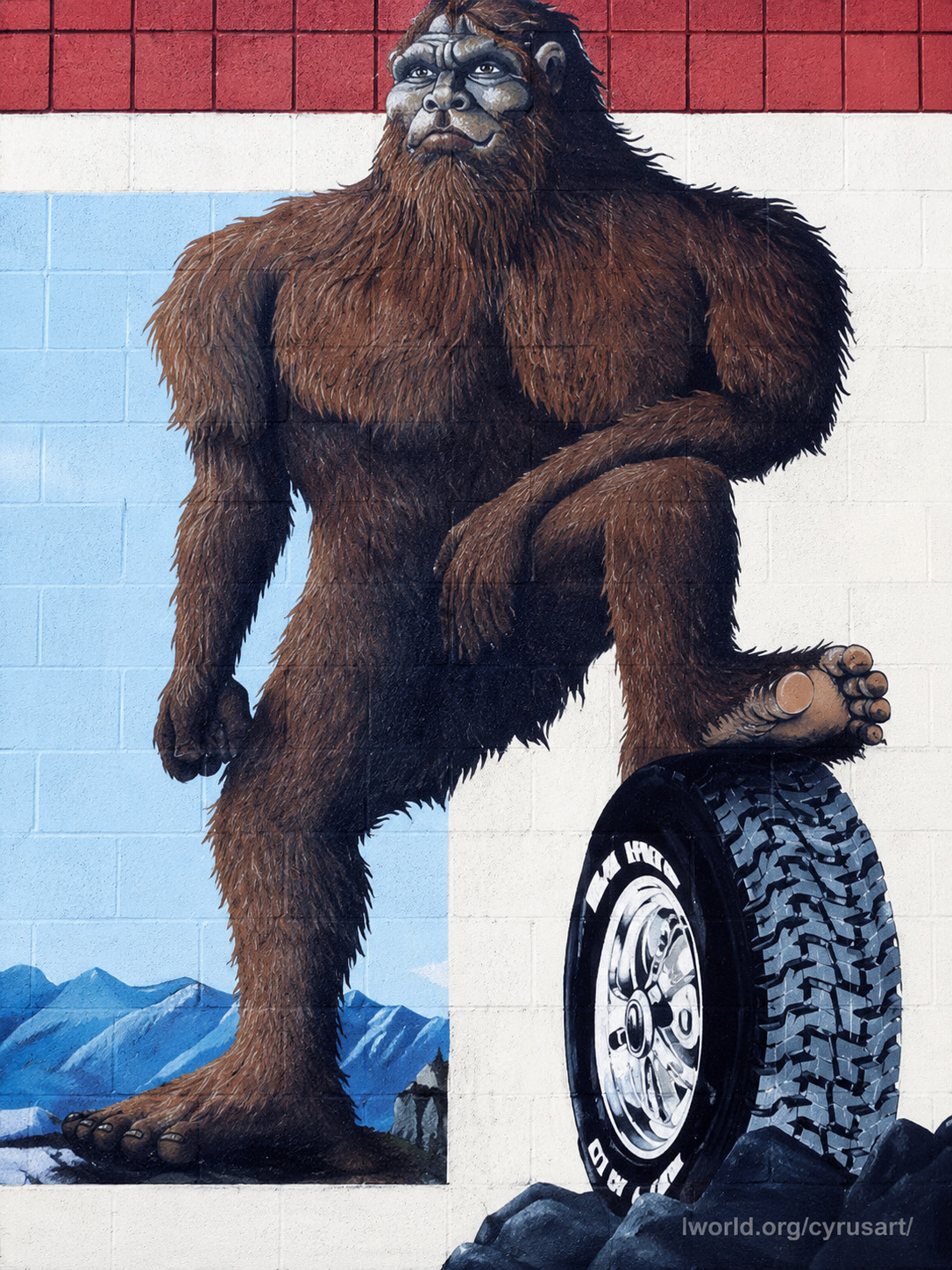 Big O Tires -- First  commission